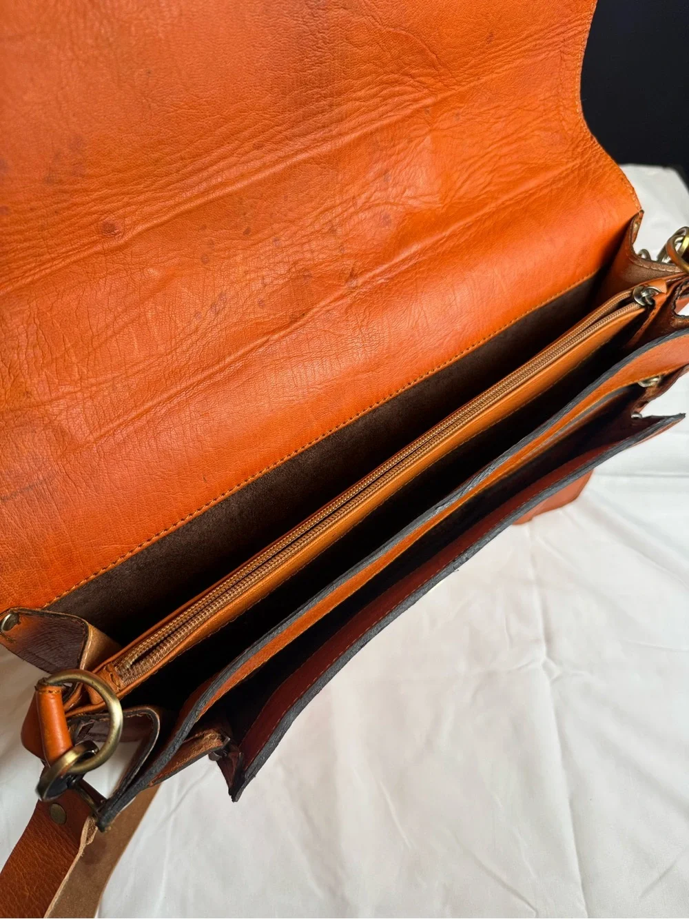 N/A structured cognac